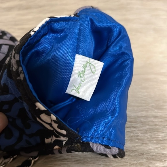 VERA BRADLEY Canterberry Cobalt Mini Cellphone Crossbody Chainlink Strap 2013 - Picture 13 of 14